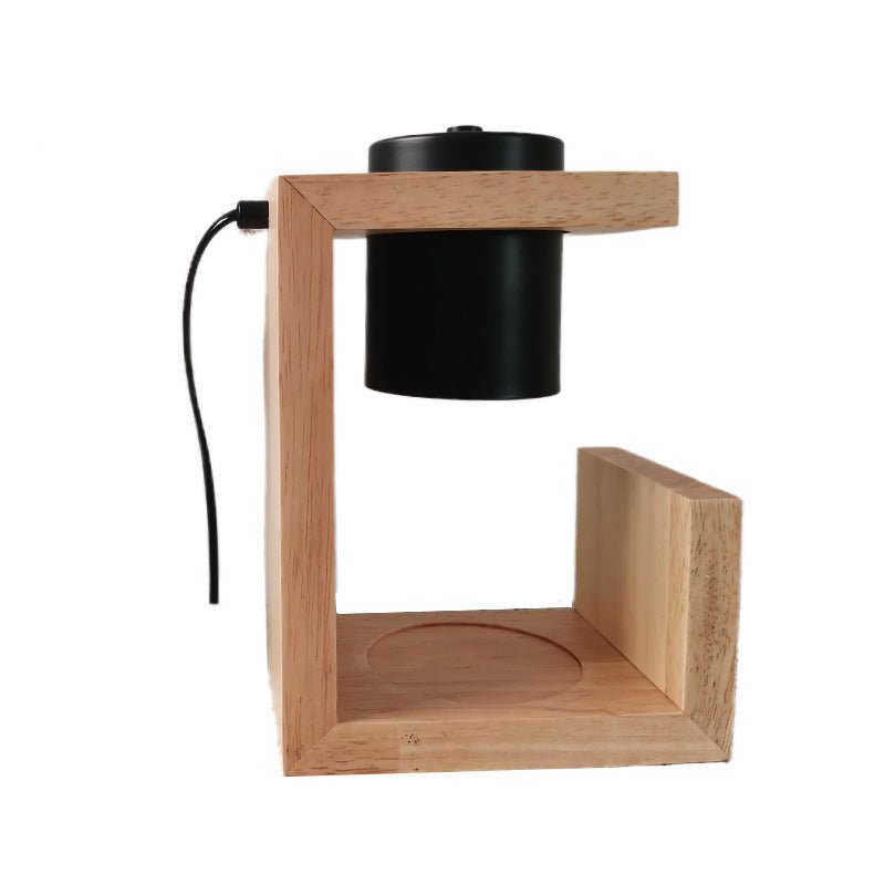 Wood Candle Lamp - Shopuz